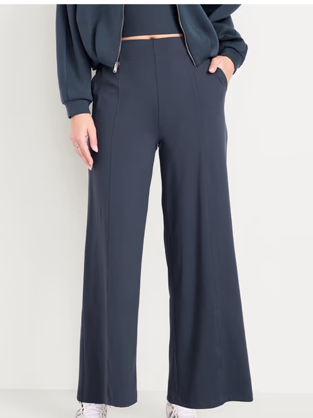 OLD NAVY HIGH WAISTED POWERSOFT TROUSER PANT